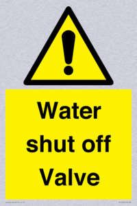 Water shut off Valve